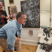 Ausstellung vom Verein Salz in der Suppe mit dem Titel animalisch bei Joss Toledo Art Gallery beim Römerhof in Zürich.